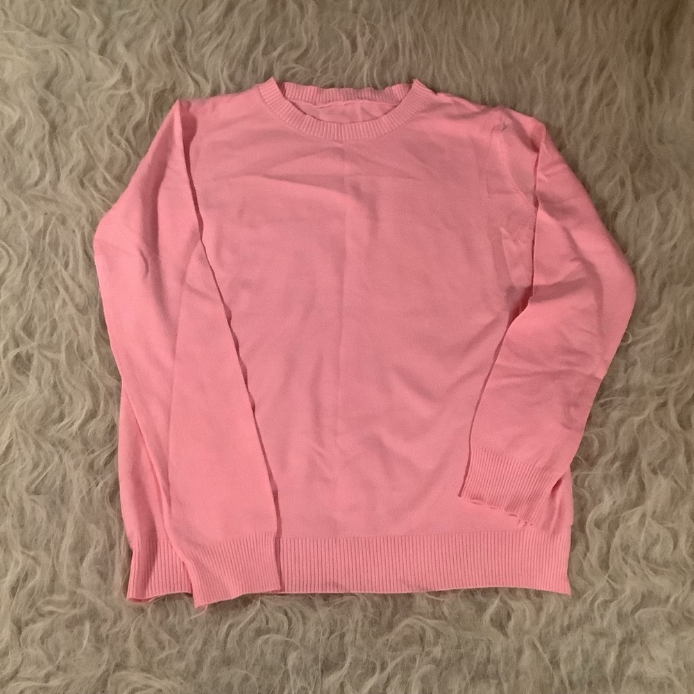 Bubblegum Pink Cashmere Top